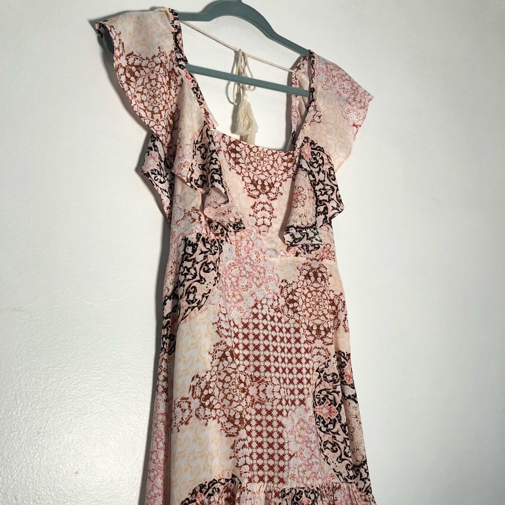 Three Days Ruffle Pattern Dress - Picture 7 of 7